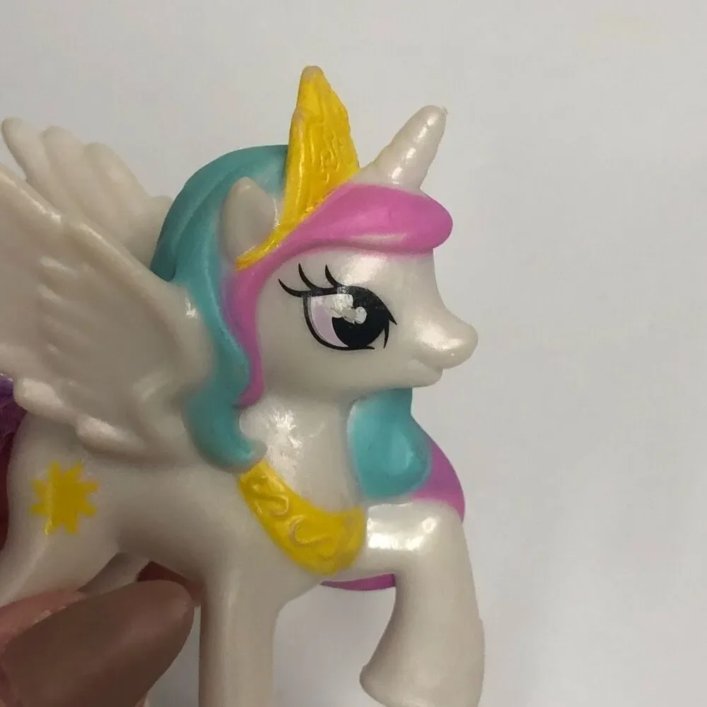 my little pony princess celestial mcdonalds happy‎ meal toy 2014 fim mlp